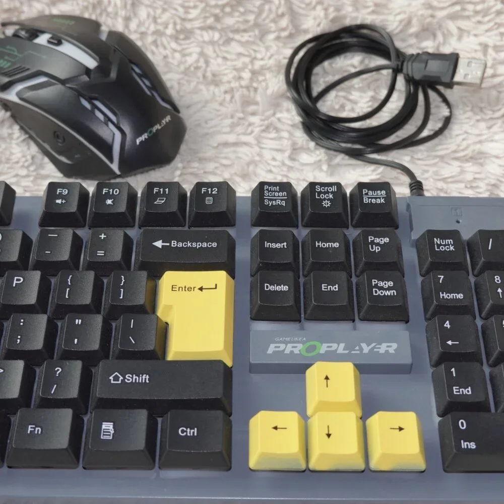 ProPlayer Universal Gaming Keyboard and Mouse, Like New